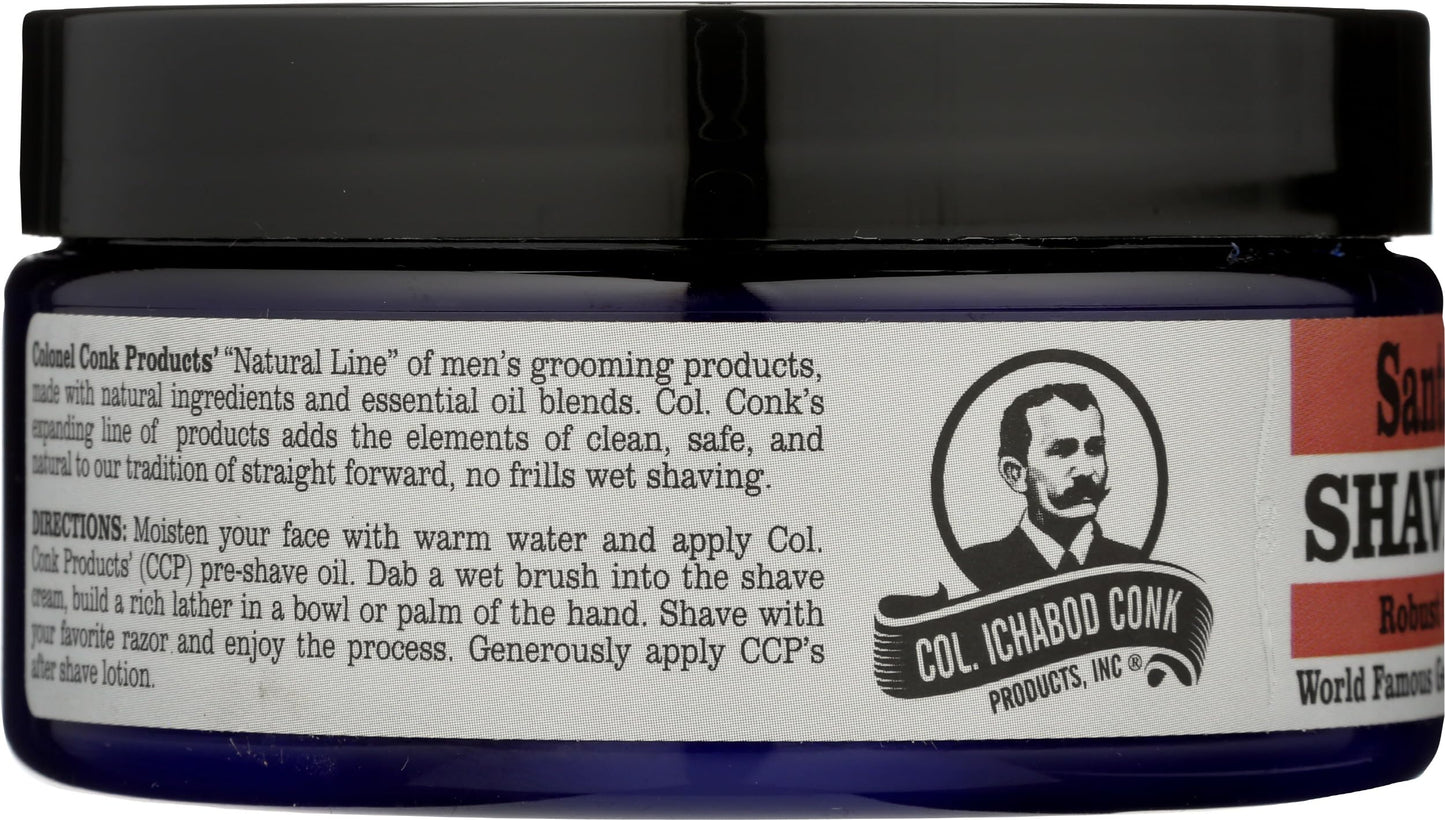 COLONEL CONK Shave Cream Santa Fe Cedar, 5.5 FZ Beauty and Personal Care Colonel Conk
