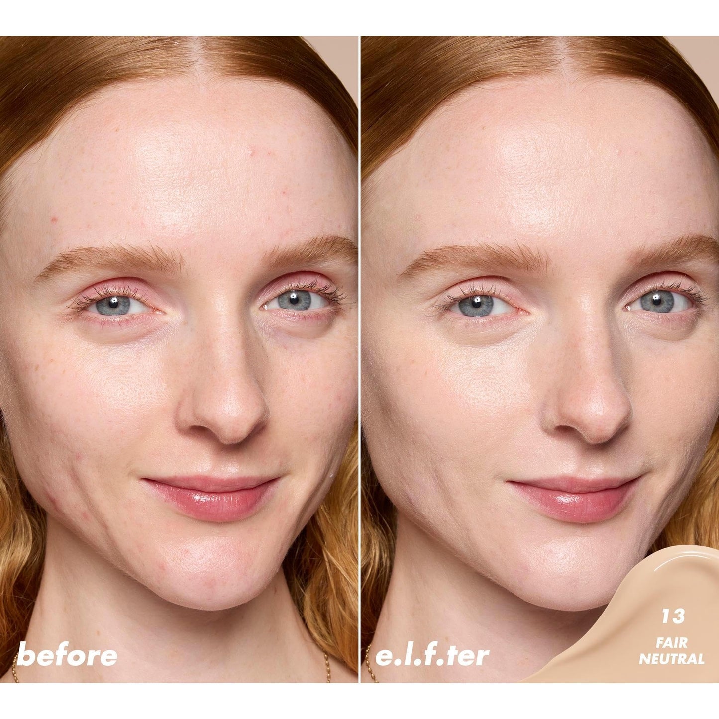 e.l.f. Soft Glam Satin Concealer, Medium Coverage For Blemishes & Under-Eye, Crease-Resistant, Long Lasting, Vegan , 13 Fair Neutral Beauty & Personal Care e.l.f.