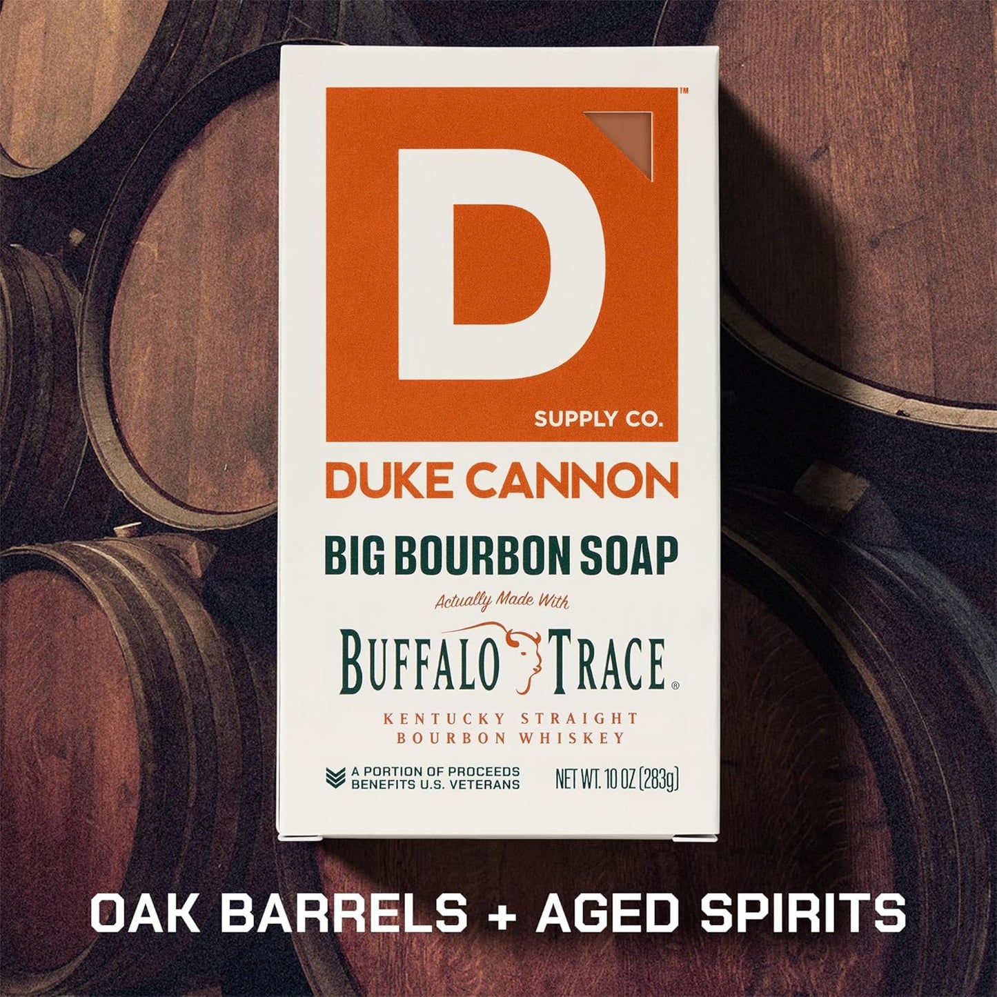 Duke Cannon Supply Co. Extra Large Bar Soap - Men's Natural Bar Soap With A Masculine Scent - Big American Bourbon Scented - All Skin Types Beauty & Personal Care Duke Cannon Supply Co.