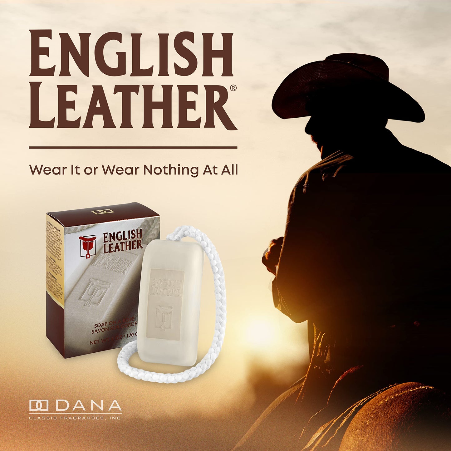 English Leather Fragrance Soap On A Rope for Men Beauty & Personal Care Dana
