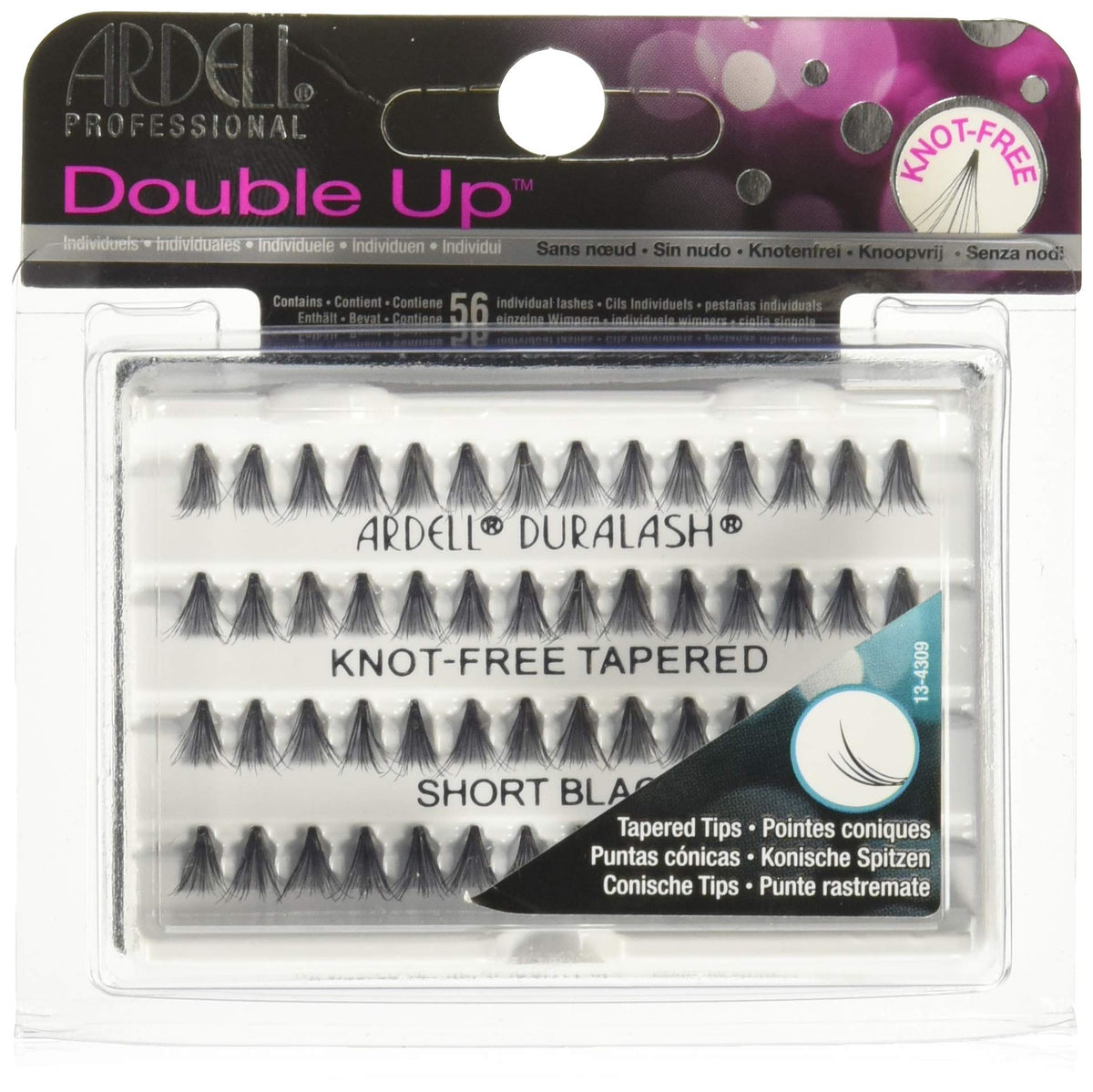 Double Up Soft Touch Knot-Free Short Black Beauty & Personal Care Ardell