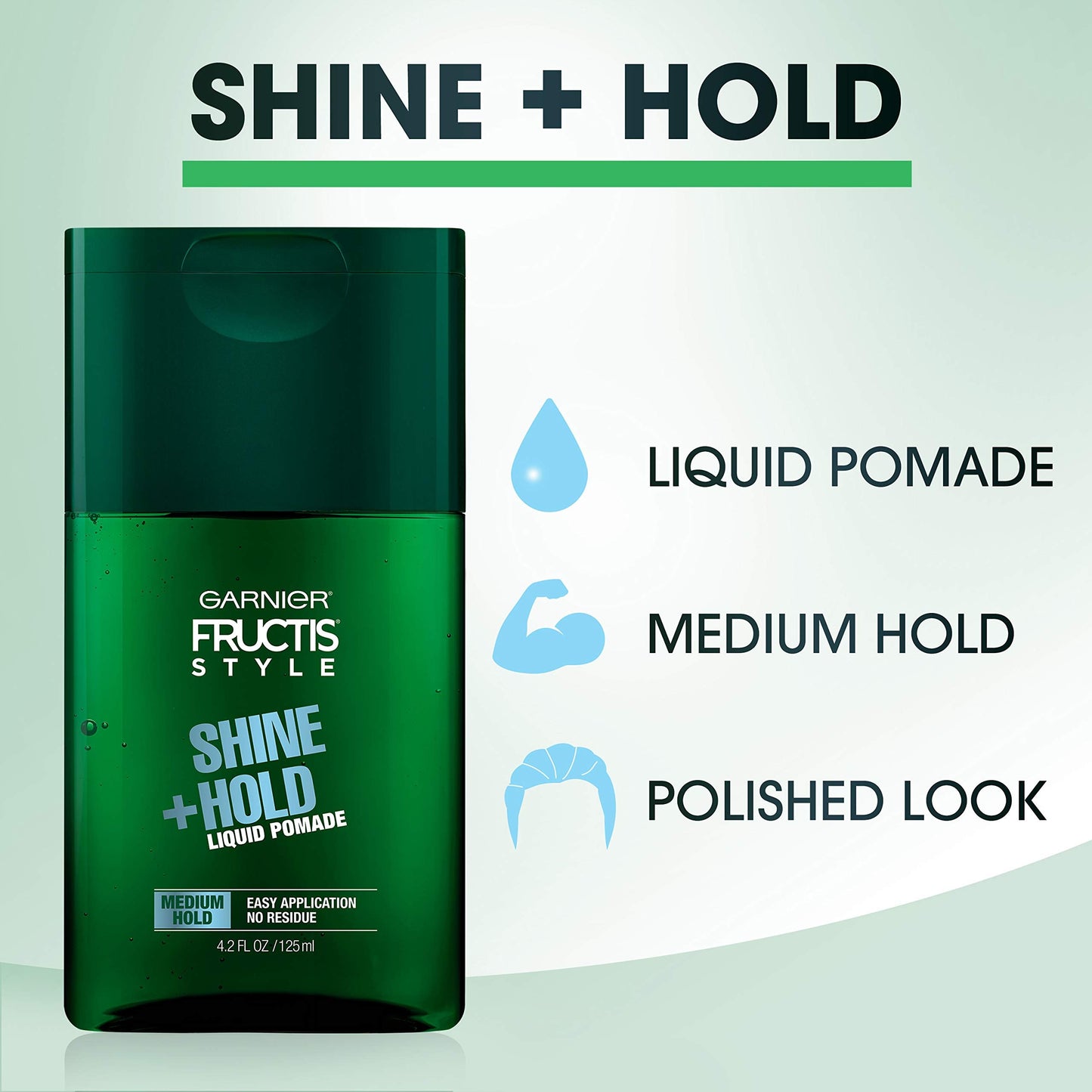 Garnier Hair Care Fructis Style Shine and Hold Liquid Hair Pomade for Men No Drying Alcohol, 4.2 Fluid Ounce Beauty & Personal Care Garnier