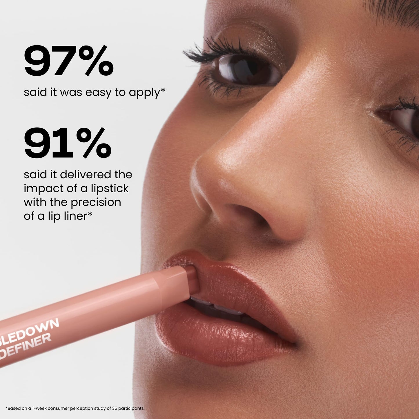 Sacheu DoubleDown Lip Definer, 2-in-1 Lip Liner & Balm - Hydrating Korean Makeup Lipstick with Pigmented, Buildable Color, Creamy Satin Finish Beauty & Personal Care Sacheu