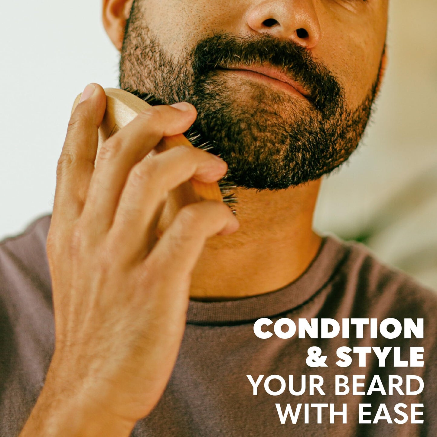 Beard Club Men's Boar Bristle Brush - Birchwood Grooming Tool for Styling, Taming and Healthy Beard Growth Beauty and Personal Care The Beard Club