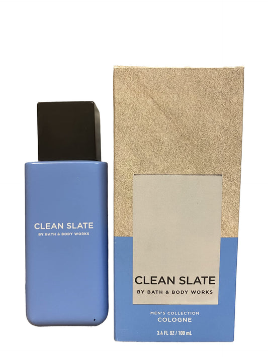 Bath & Body Works Clean Slate Men's Fragrance 3.4 Ounces Cologne Spray Beauty & Personal Care Bath & Body Works