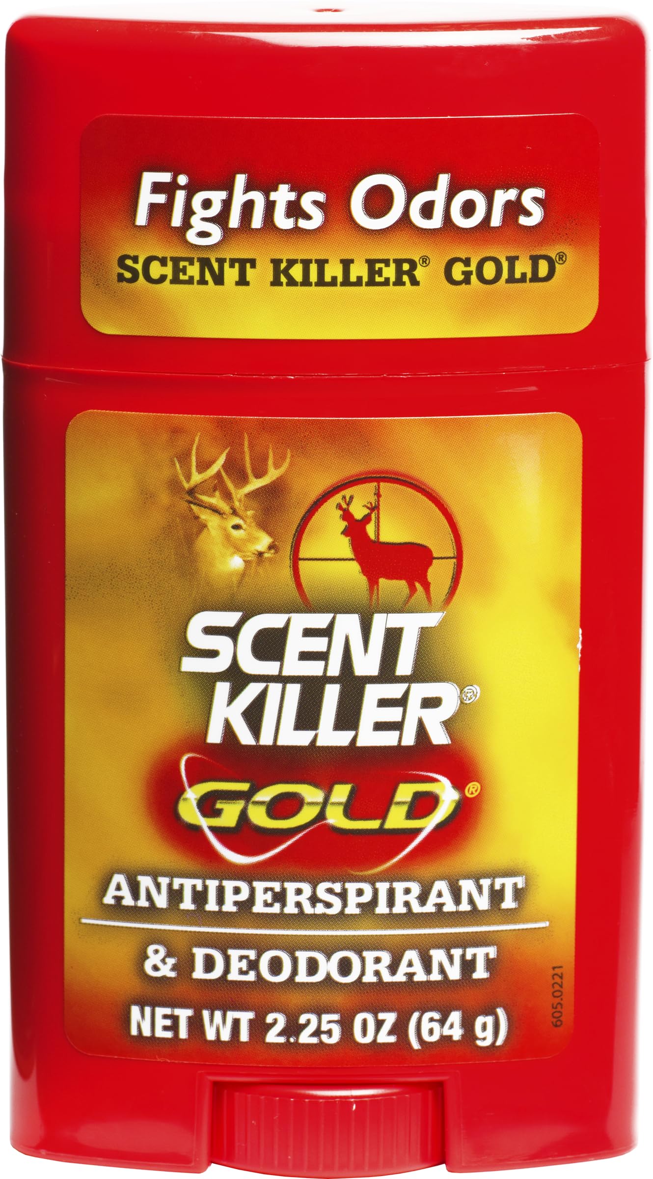 Scent Killer Gold Unscented Deodorant and Antiperspirant for Hunting Scent Control Beauty and Personal Care WILDLIFE RESEARCH CENTER