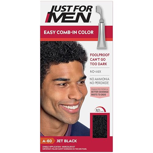 Just for Men Autostop Color #A-60 Jet Black (6 Pack) Beauty & Personal Care Just for Men