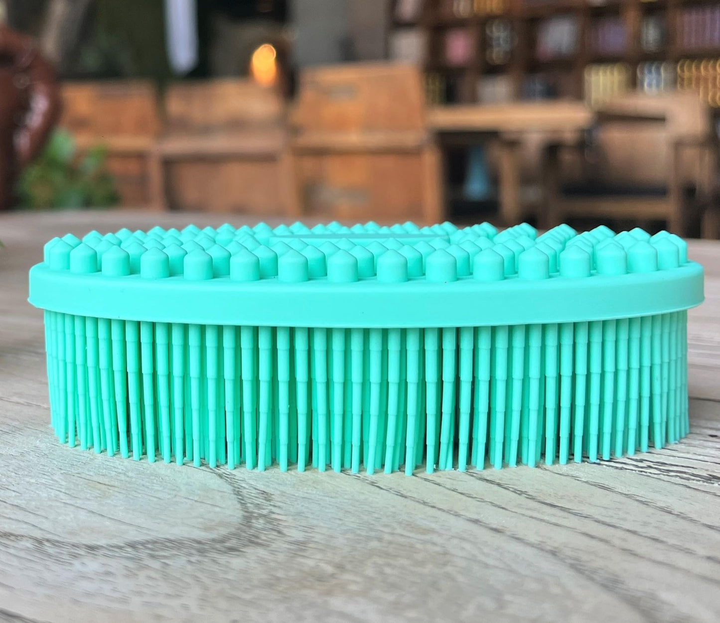 Premium Sensory Brush for Kids or Autism,Soft Silicone Body Scrubber,2 in 1 Sensory Room Occupational Therapy Sensory Brushes,Silicone Loofah,Pet Beauty and Personal Care penepico