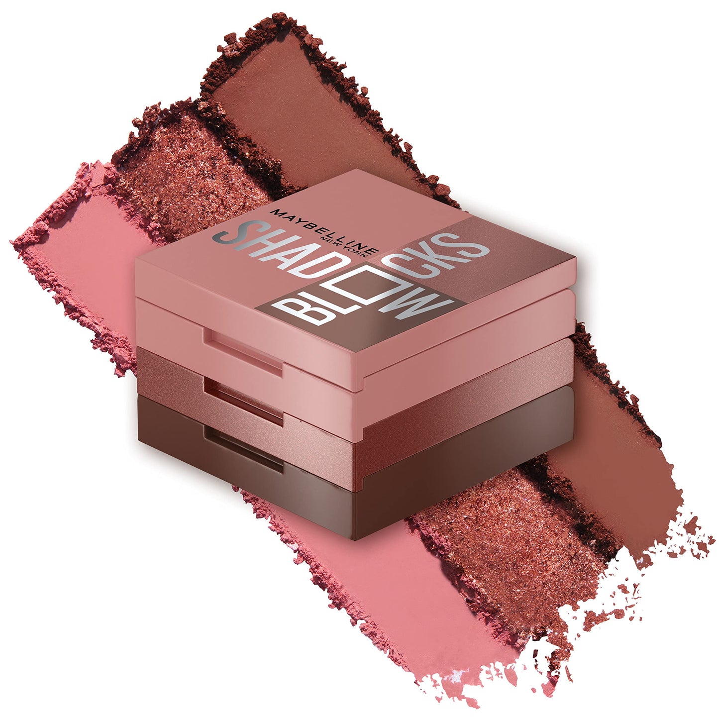 Maybelline New York Shadow Blocks Shadow Blocks Eyeshadow Palette, Stacked Eye Shadow Trio, West 4th & Perry St, 0.08 oz Beauty & Personal Care MAYBELLINE