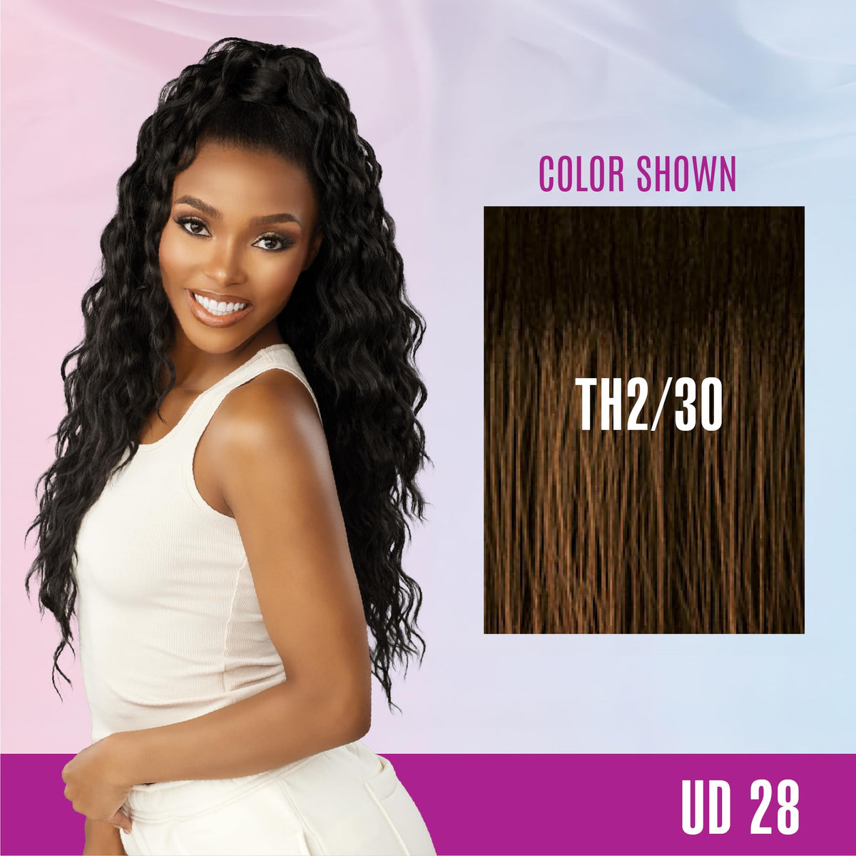 Sensationnel Instant Updown Halfwig Pony-Iud 28, TH2/30