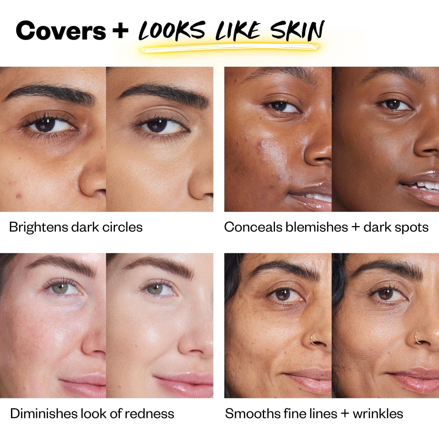 Kosas Mini Revealer Concealer - Medium Coverage Makeup, Conceals Dark Circles Under Eyes, Dark Spots and Blemishes (Tone 03) Beauty & Personal Care Kosas