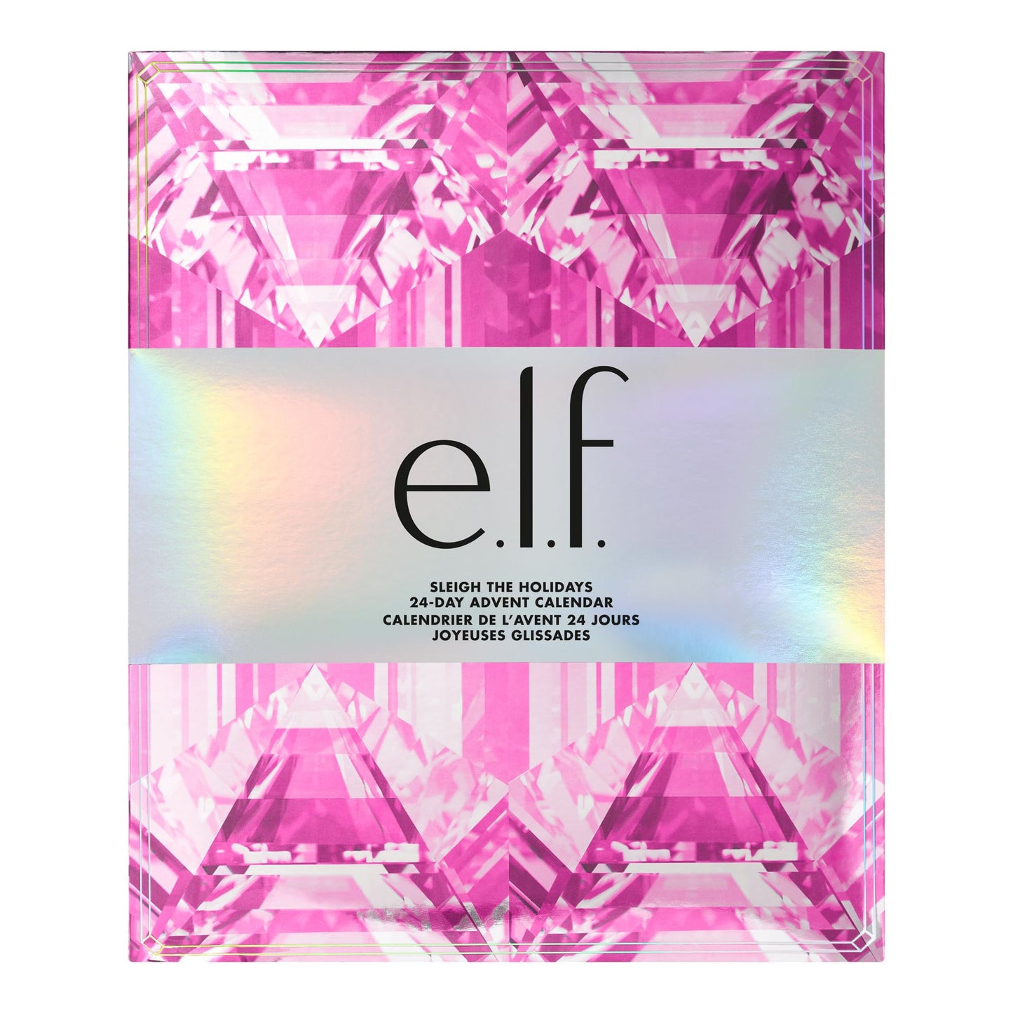 e.l.f. Sleigh the Holidays 24-Day Advent Calendar 2025, Skincare Essentials & Festive Makeup In Limited-Edition Shades, Vegan Beauty & Personal Care e.l.f.