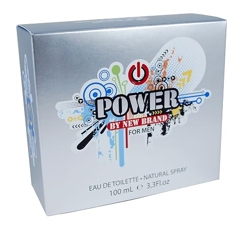 New Brand Power Men 3.4 Oz Eau De Toilette Men Perfume Beauty & Personal Care New Brand