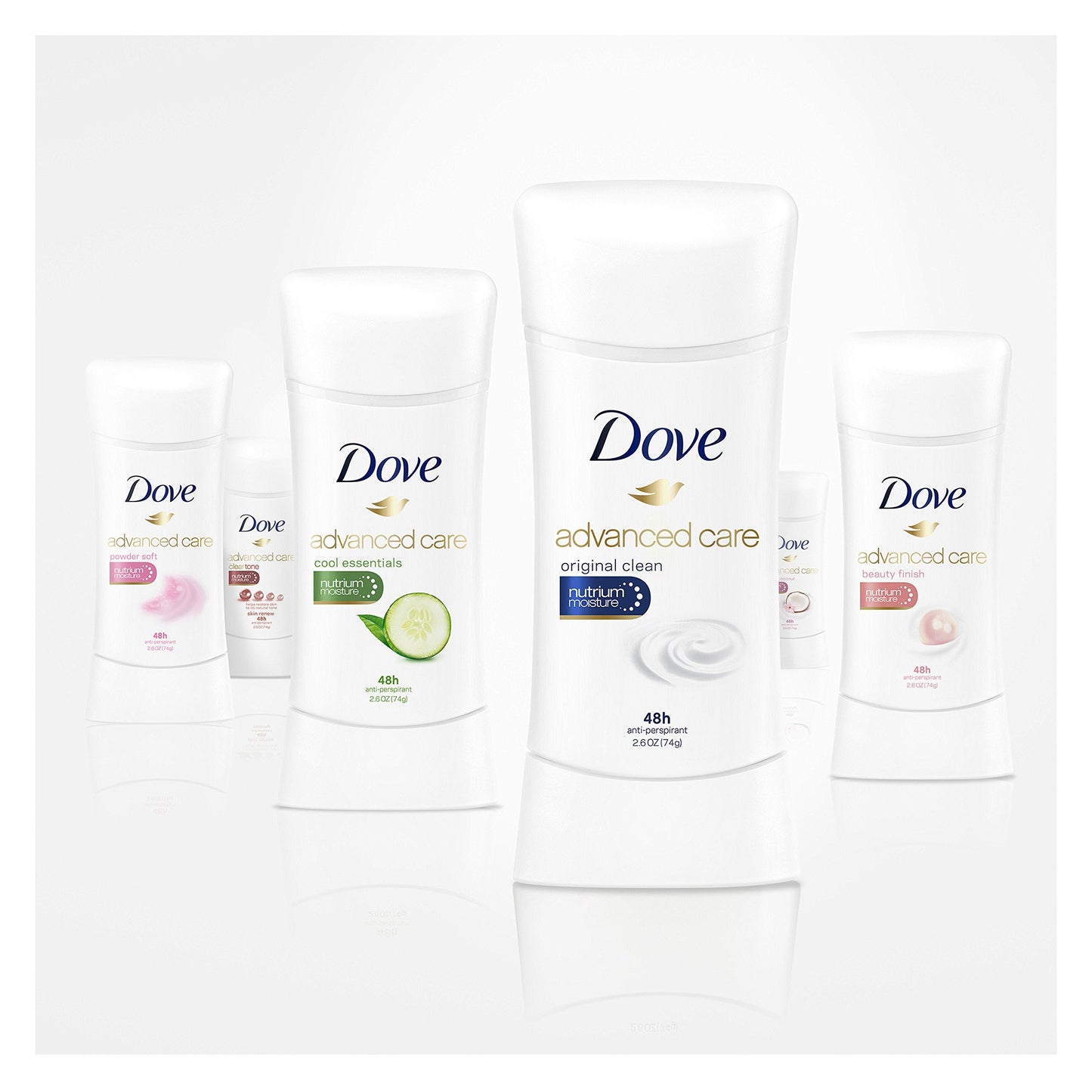Dove Advanced Care Antiperspirant Deodorant, Cool Essentials, 2.6 oz Beauty and Personal Care Dove