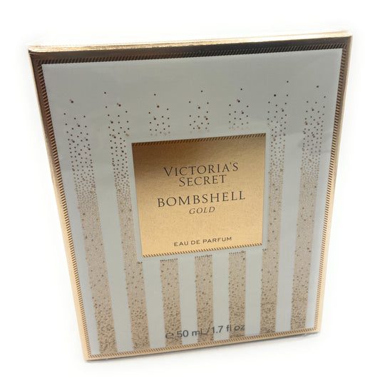 Victoria's Secret Bombshell Gold Perfume For Women Eau de Parfum 1.7 Fluid Ounce - Floral Fruity Scent with Frozen Lychee, Glided Peony, and Sugared Beauty & Personal Care Victoria's Secret