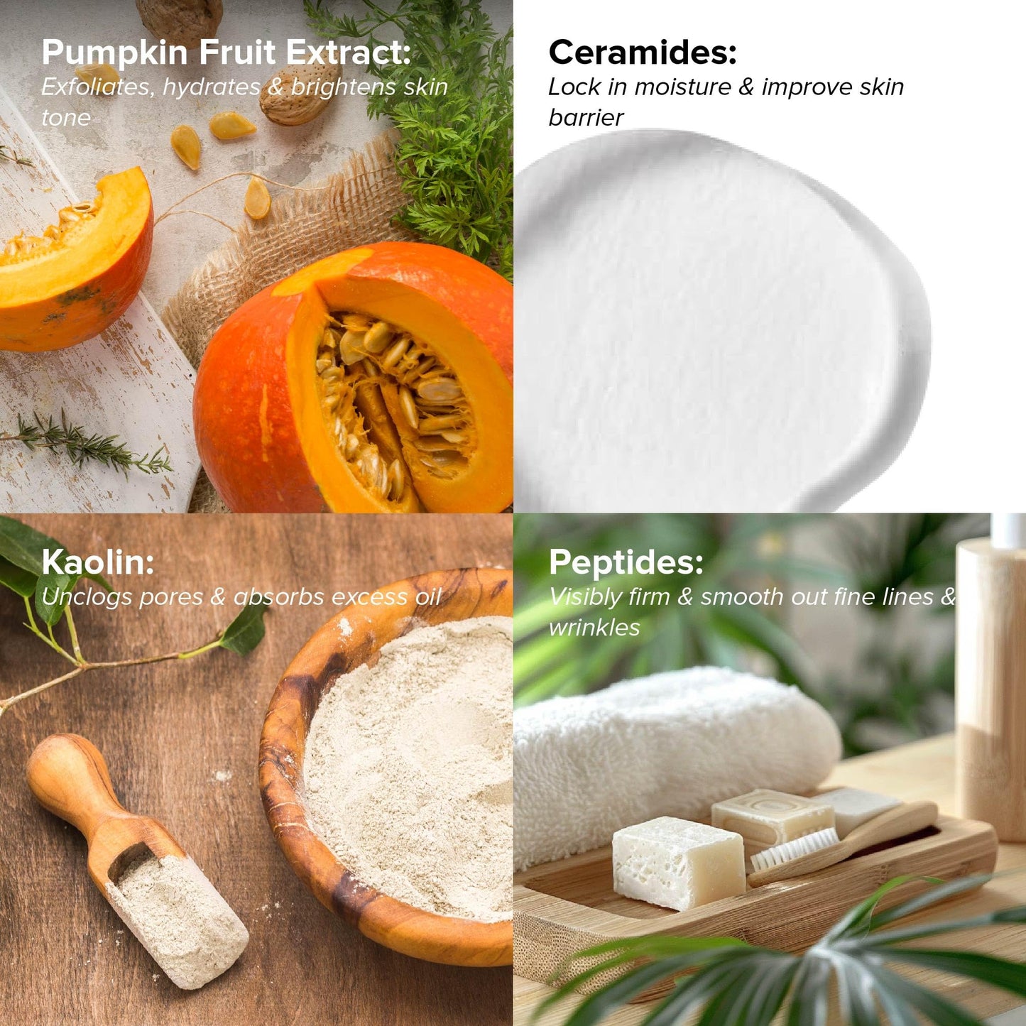 DRMTLGY Pumpkin Enzyme Face Mask with Jojoba Beads. Gentle Exfoliating Pumpkin Facial Mask for Dullness, Uneven Skin Tone, Fine Lines and Wrinkles. Beauty & Personal Care DRMTLGY