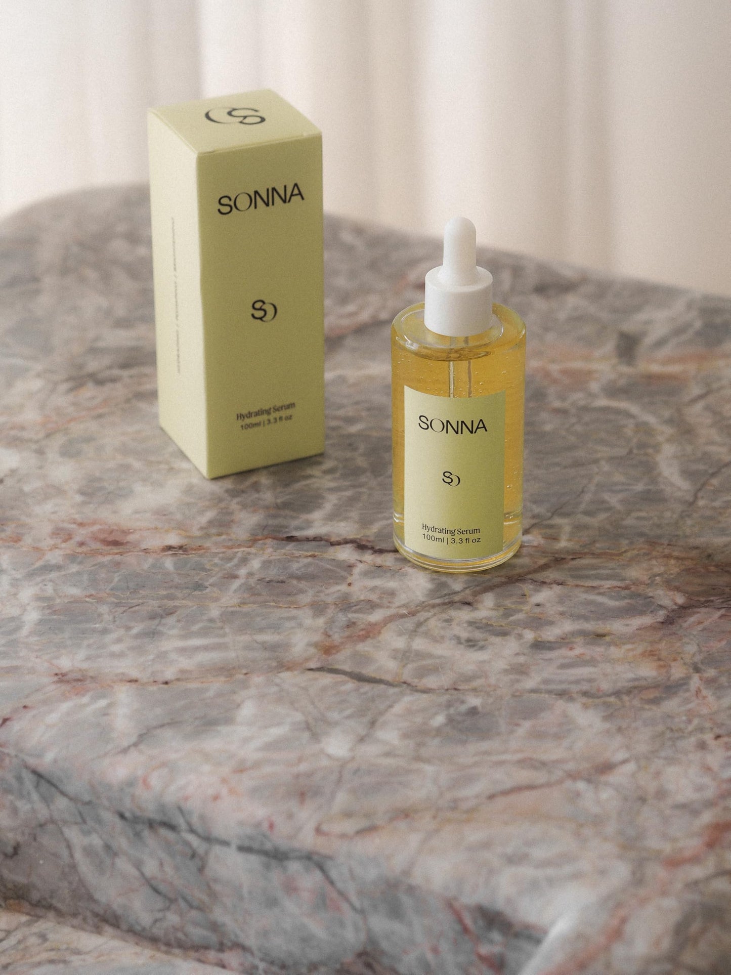 Sonna Skin Hydrating Serum for a Balanced, Fresh Look - Lightweight Neck & Face Serum with Centella Asiatica for Deep Skin Moisture & Smooth Texture Beauty & Personal Care Sonna