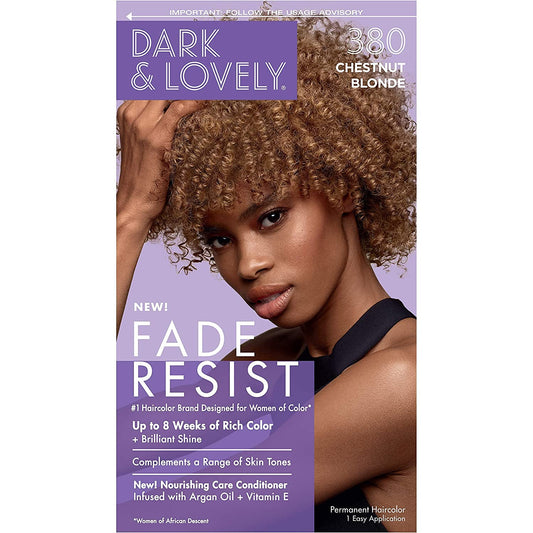 Dark & Lovely Color #380 Chestnut Blonde (Pack of 6) Beauty & Personal Care Dark and Lovely