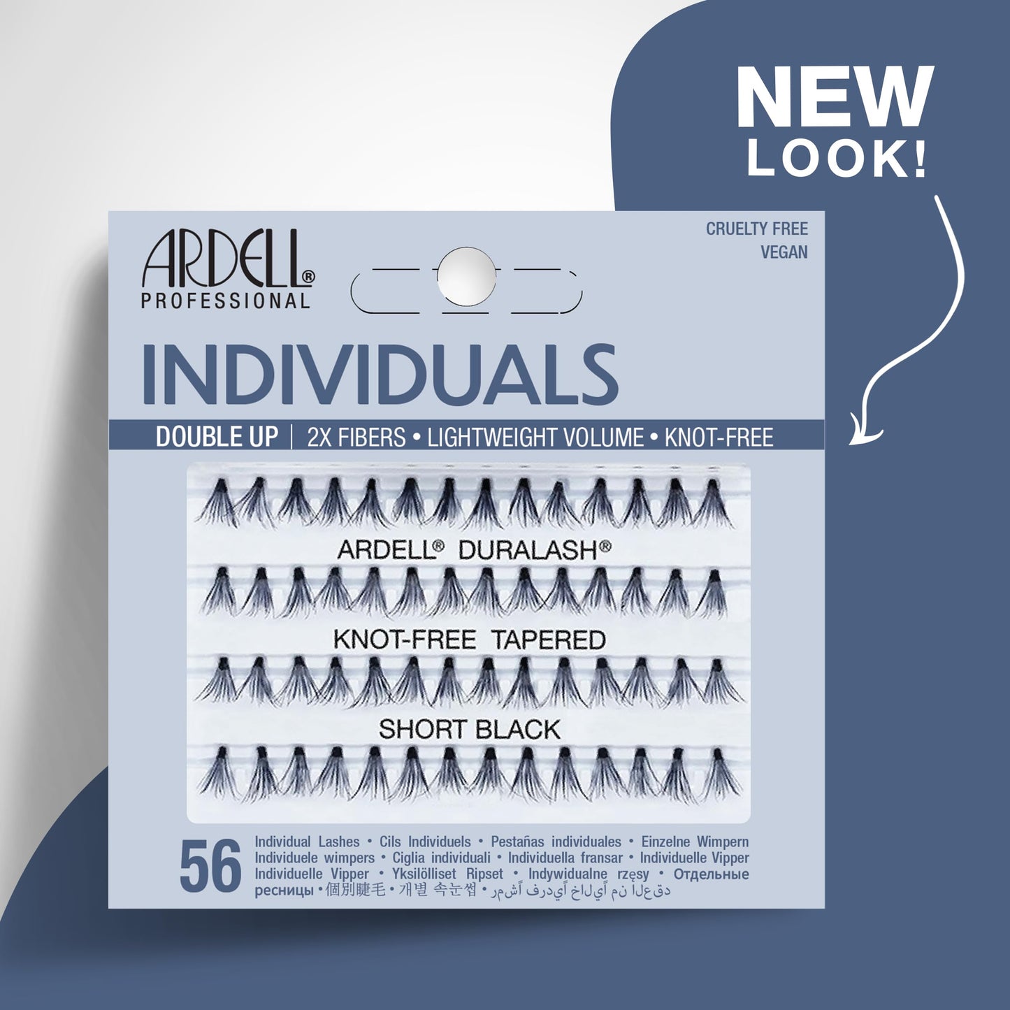 Double Up Soft Touch Knot-Free Short Black Beauty & Personal Care Ardell