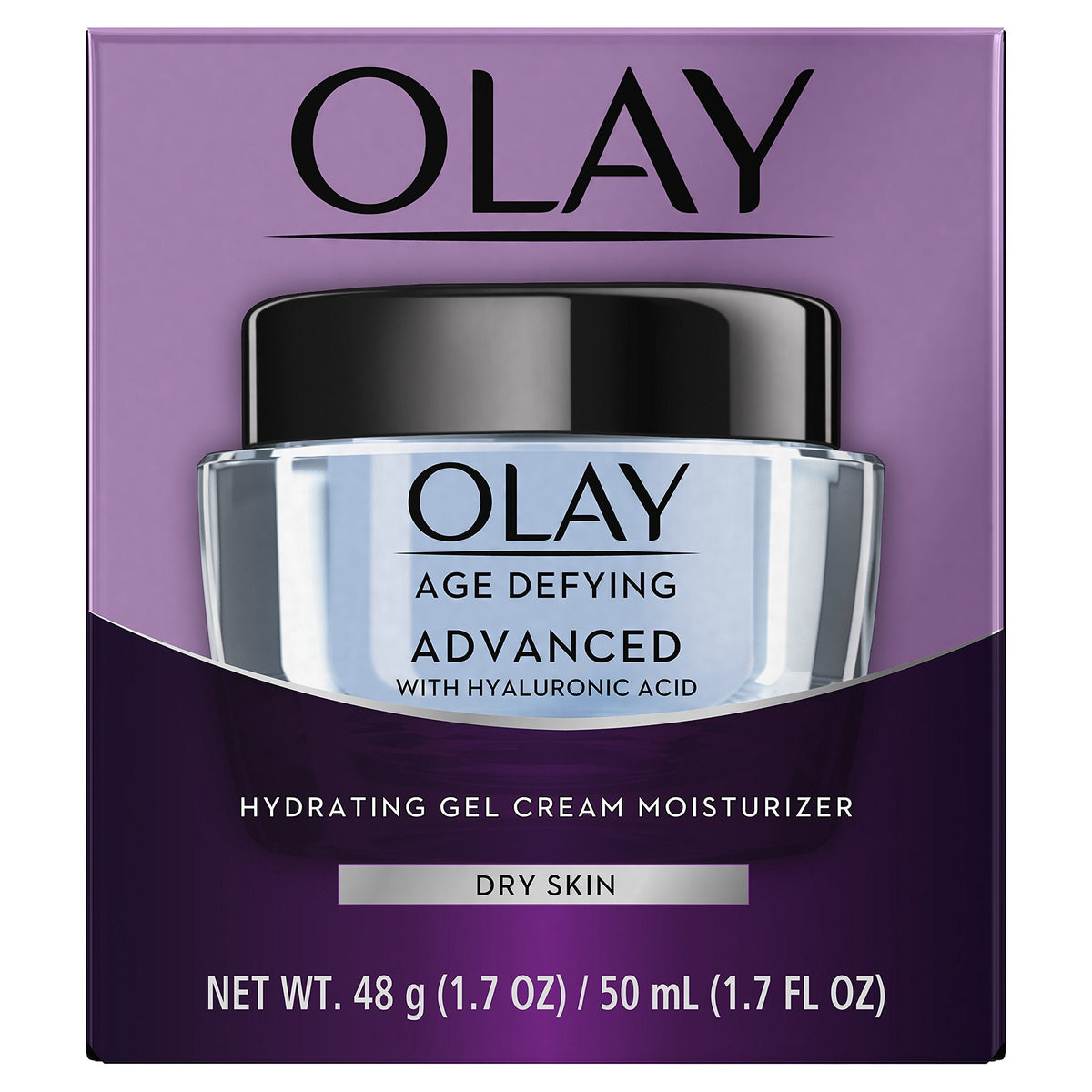 Olay Gel Moisturizer with Hyaluronic Acid by Age Defying, 1.7 Fl Oz Beauty & Personal Care Olay