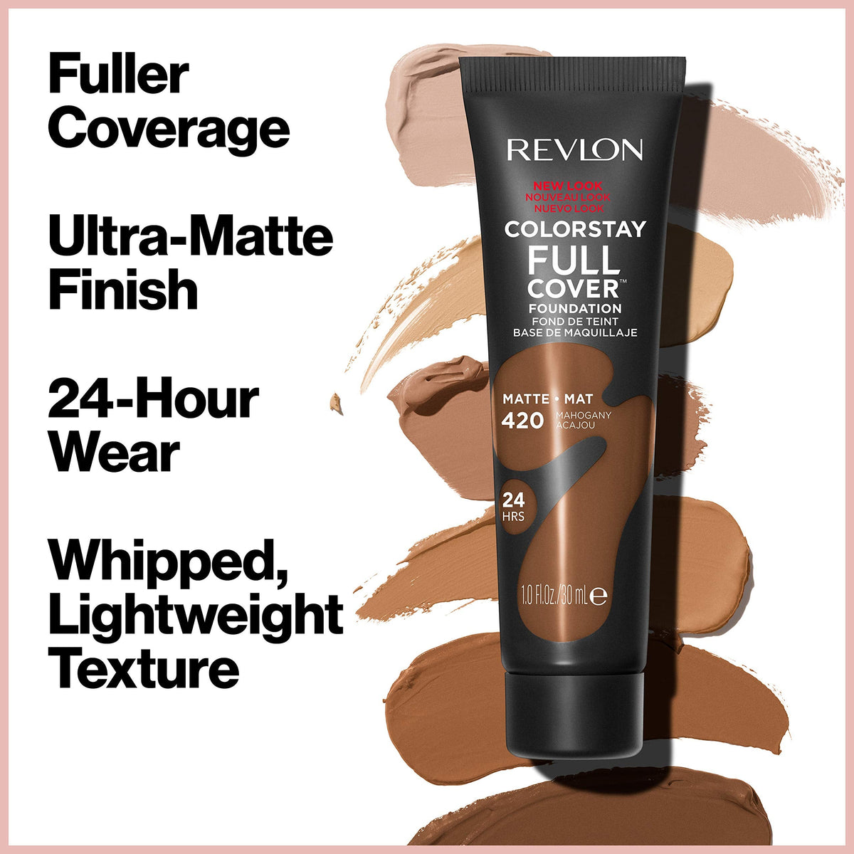Revlon Liquid Foundation, ColorStay Face Makeup for Normal and Dry Skin, Longwear Full Coverage with Matte Finish, Oil Free, Warm Golden, 1.0 Fl Oz Beauty & Personal Care REVLON