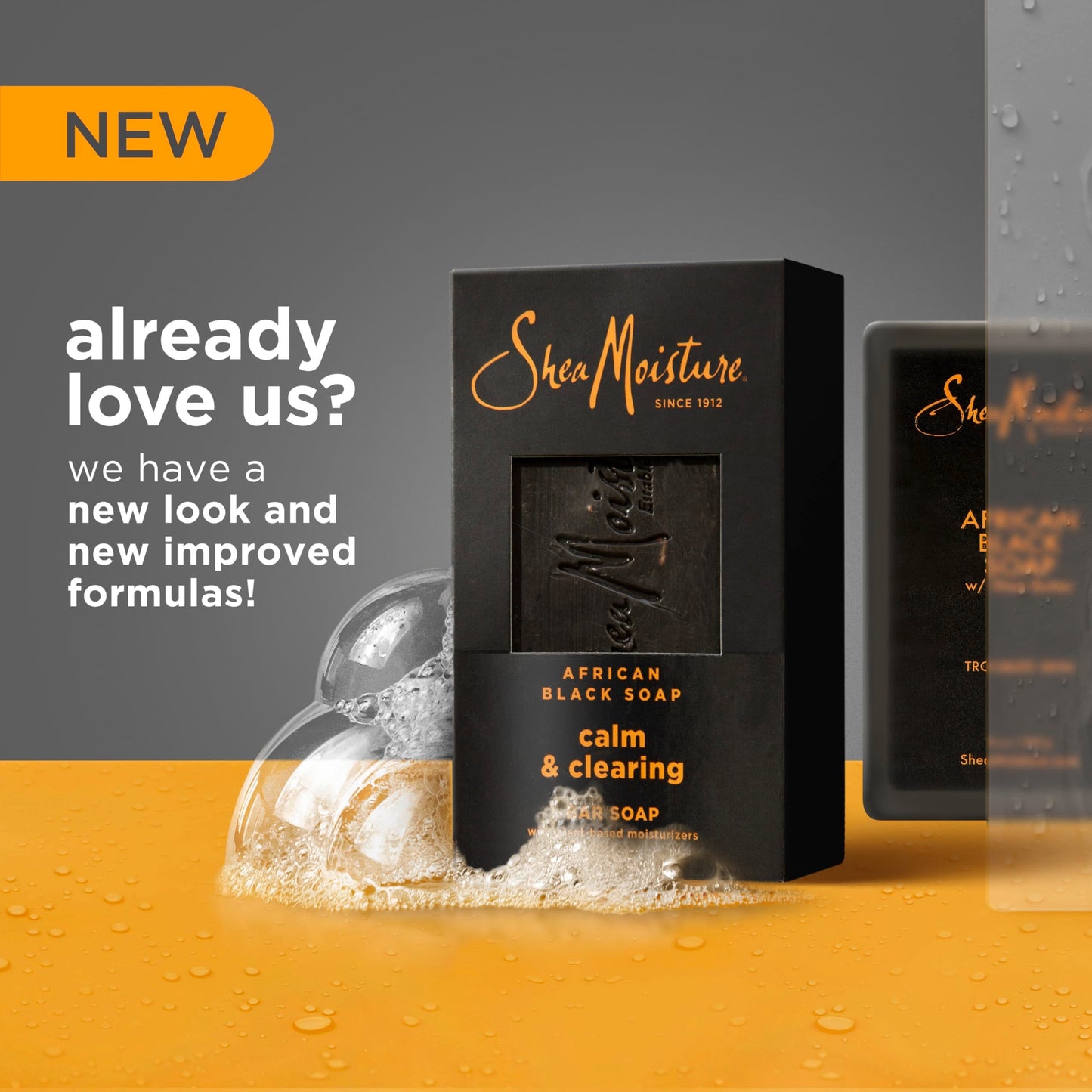 SheaMoisture Bar soap African Black Soap 4 count Soothe and Clarify Skin Soothing and Clarifying bar soap with 24h shea moisture nutrients Beauty & Personal Care Shea Moisture