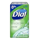 Dial Antibacterial Bar Soap, Refresh & Renew, Mountain Fresh, 4 oz, 8 Bars Beauty & Personal Care Dial