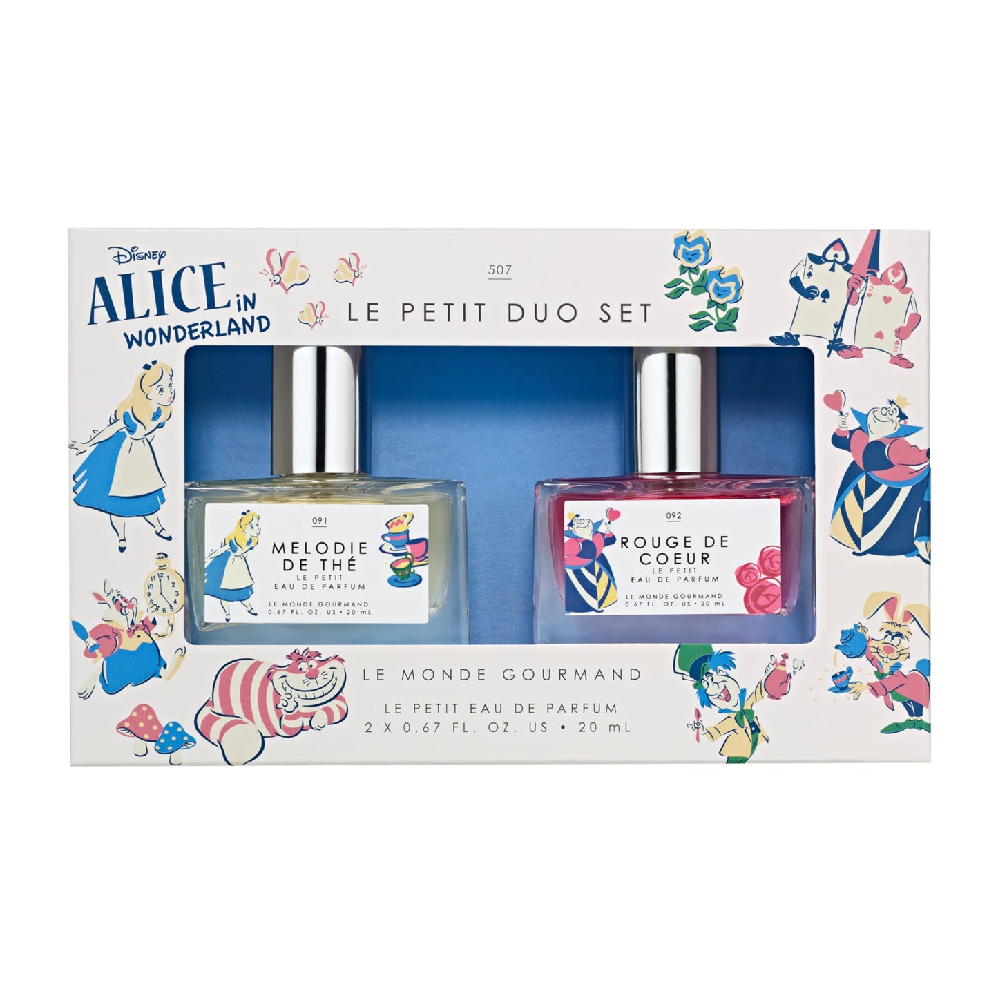 Le Monde Gourmand Disney x Alice In Wonderland Le Petit Duo Set - Characters Beauty & Personal Care Le Monde Gourmand