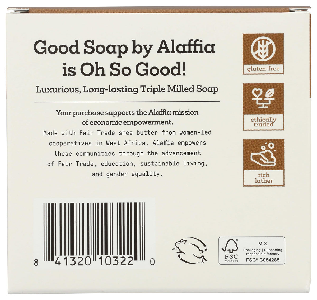ALAFFIA Coconut Good Soap Value Pack 4 Count, 20 OZ Beauty & Personal Care Alaffia