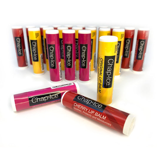 Chap-Ice Assorted Lip Balm - Watermelon, Original & Cherry Flavors - 24-Count Refill Pack Beauty and Personal Care CHAP-ICE