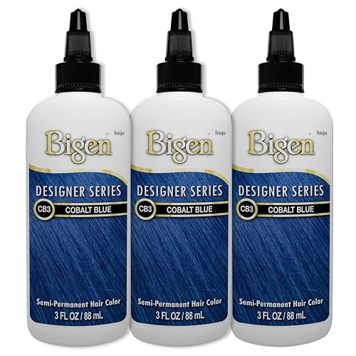 Bigen CB3 Cobalt Blue Designer Series Semi-Permanent Hair Color (pack of 3) Beauty & Personal Care Bigen