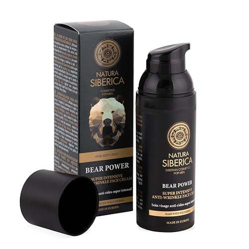 Natura Siberica For Men Only Bear Super Intensive Power Anti-Wrinkle Face Cream 50Ml Beauty & Personal Care Natura Siberica