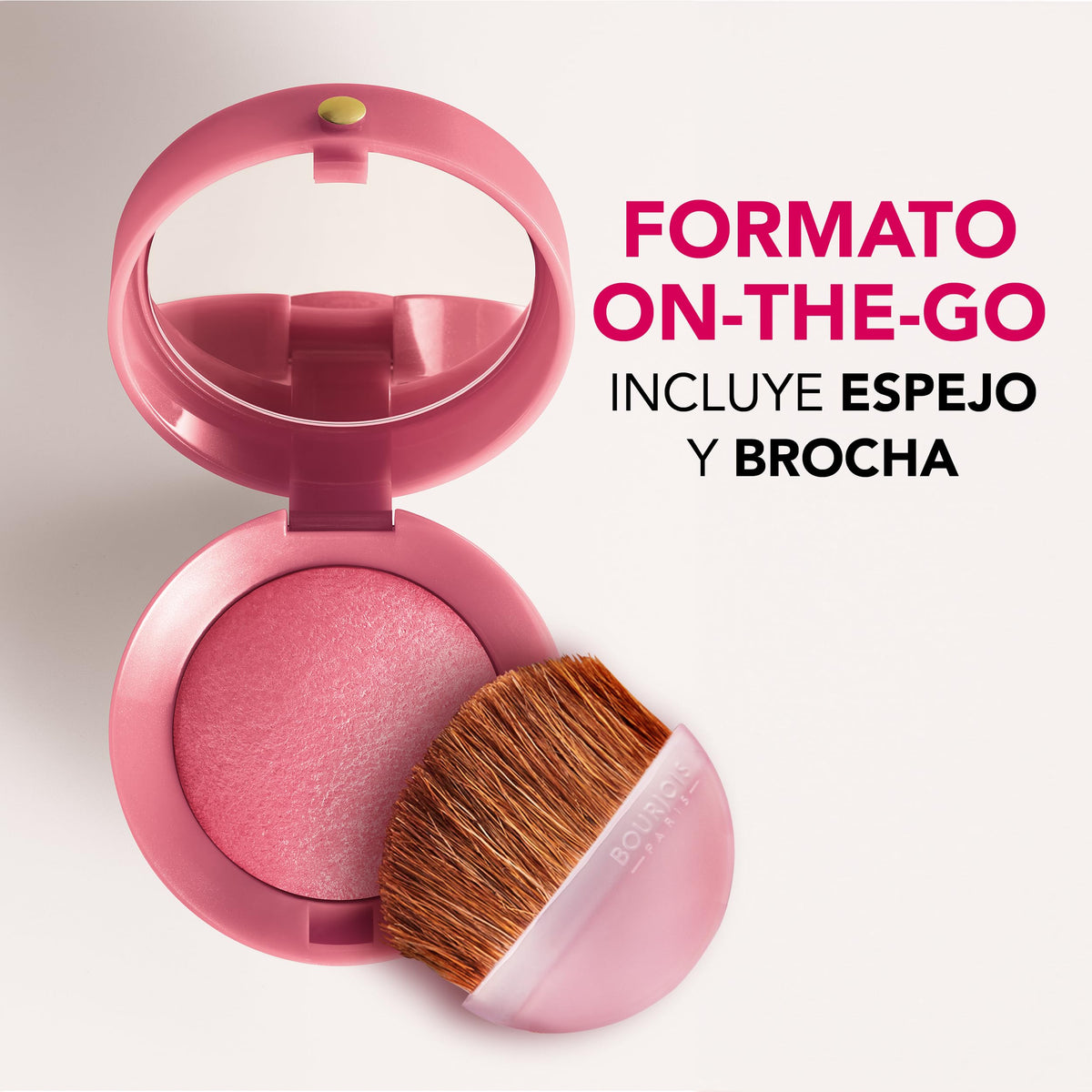 Bourjois Blush for Women, 15 Rose Eclat, 0.08 Ounce