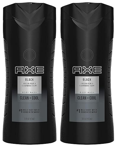 Self tanner Body Wash - Black - Frozen Pear & Cedarwood - Net Wt. 16 FL OZ (473 mL) Per Bottle - Pack of 2 Bottles Beauty & Personal Care HTSJLGG
