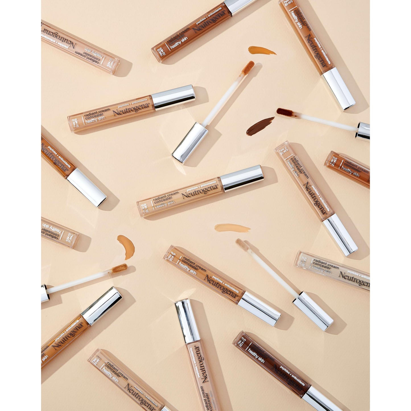 Neutrogena Healthy Skin Radiant Brightening Cream Concealer with Peptides & Vitamin E Antioxidant,Lightweight Perfecting Concealer Beauty & Personal Care Neutrogena