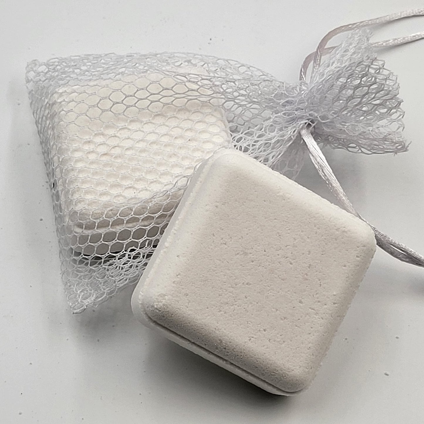 Essential Oil Shower Steamers XL with mesh Shower Steamer Bag and Glossy Laminate Box. (Stress Relief) Beauty & Personal Care Spa Pure