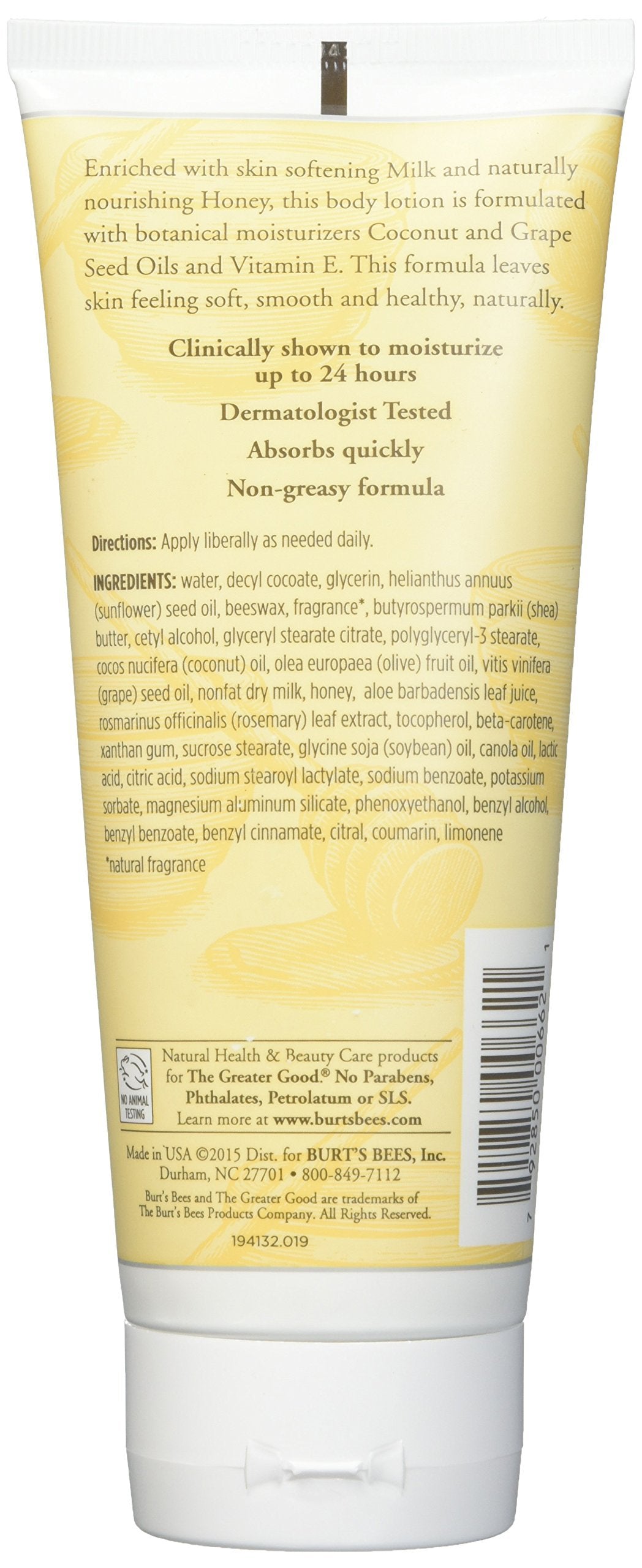 Milk and Honey Body Lotion, 6 oz Beauty & Personal Care Burt's Bees