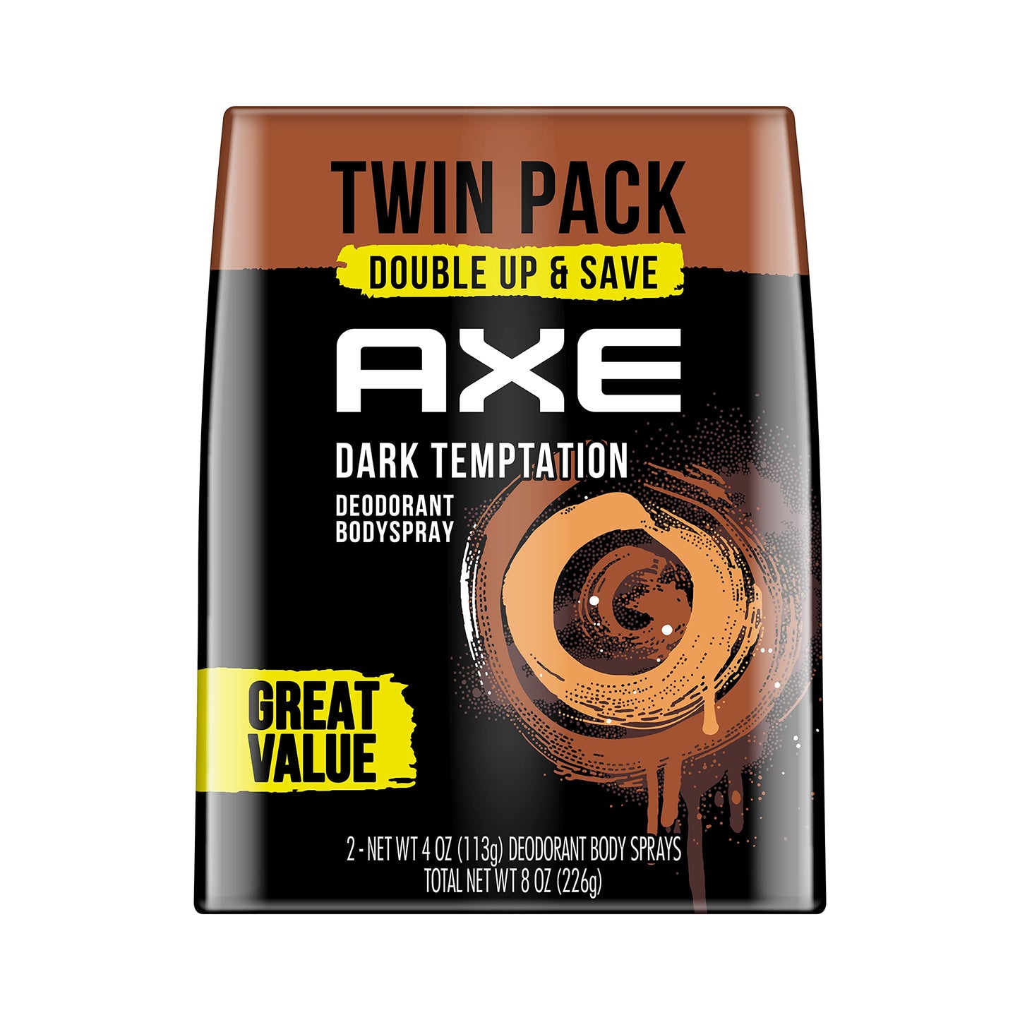 AXE Dual Action Body Spray Deodorant for Long Lasting Odor Protection Dark Temptation Body Spray Deodorant for Men Formulated Without Aluminum 4. 0 Beauty & Personal Care AXE
