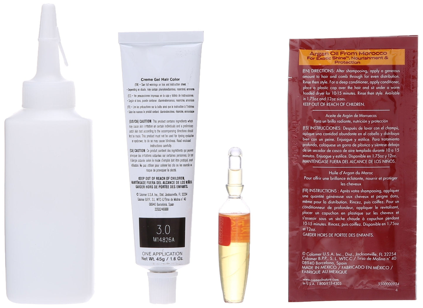 Creme Of Nature Exotic Shine Color - #3 Soft Black Beauty & Personal Care Creme of Nature