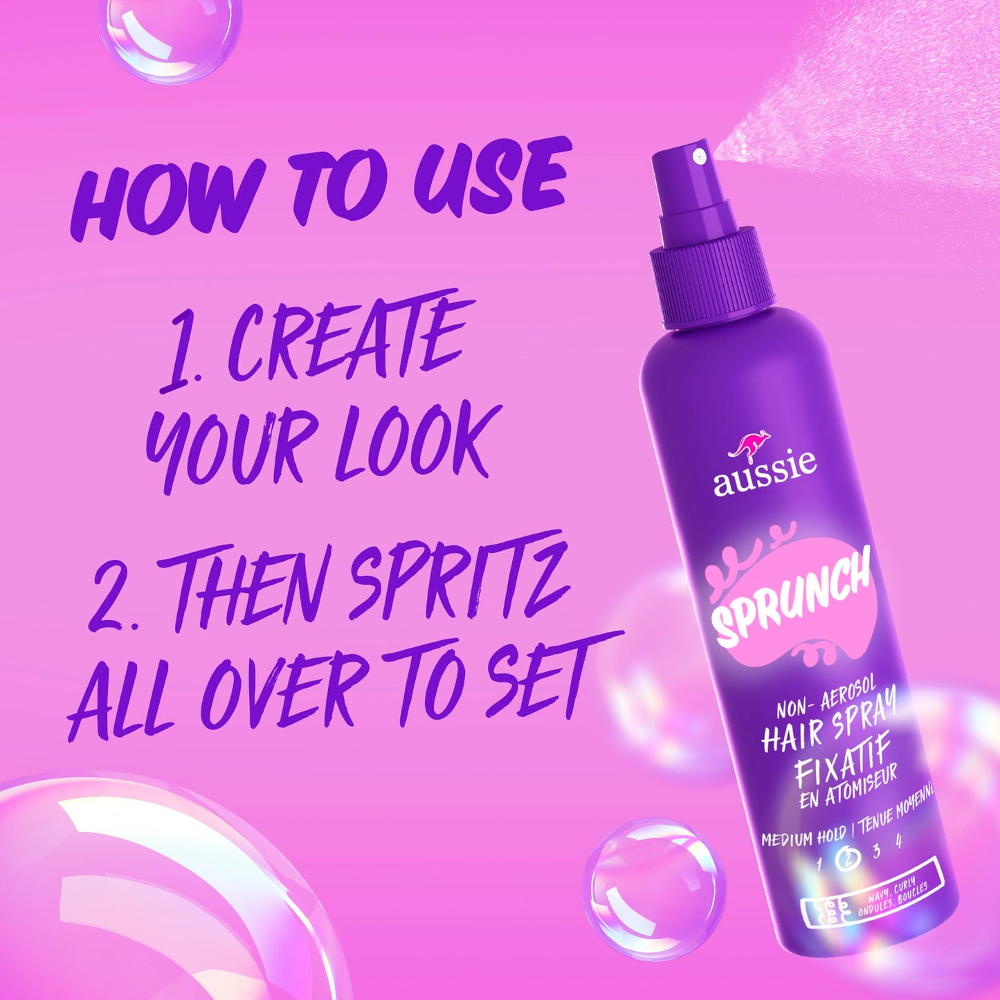 Aussie Hairspray 8.5 Fl Oz, Pack of 3 Beauty & Personal Care Aussie