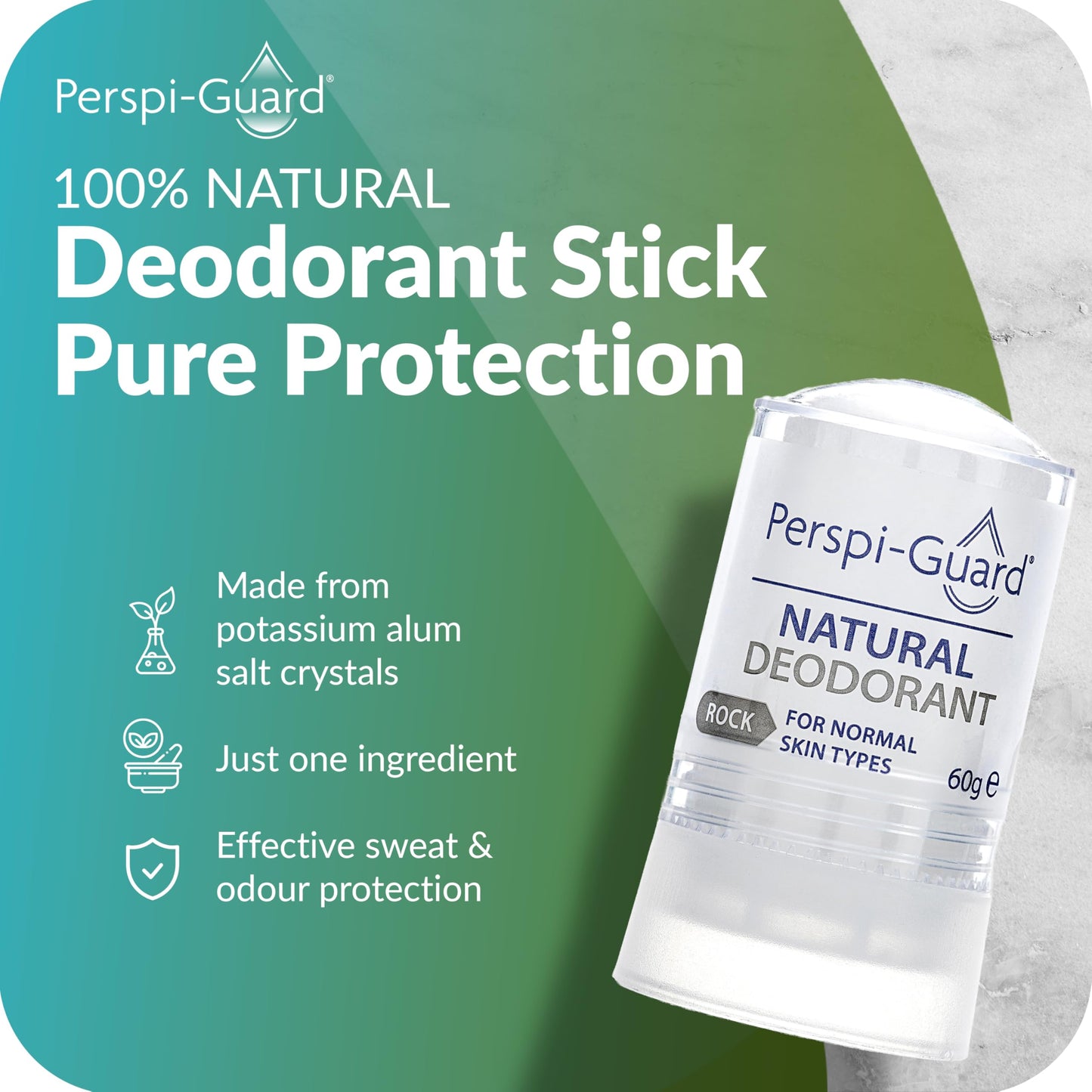 Perspi-Rock Natural Deodorant - 60g (Packaging May Vary) Beauty and Personal Care Perspi Rock