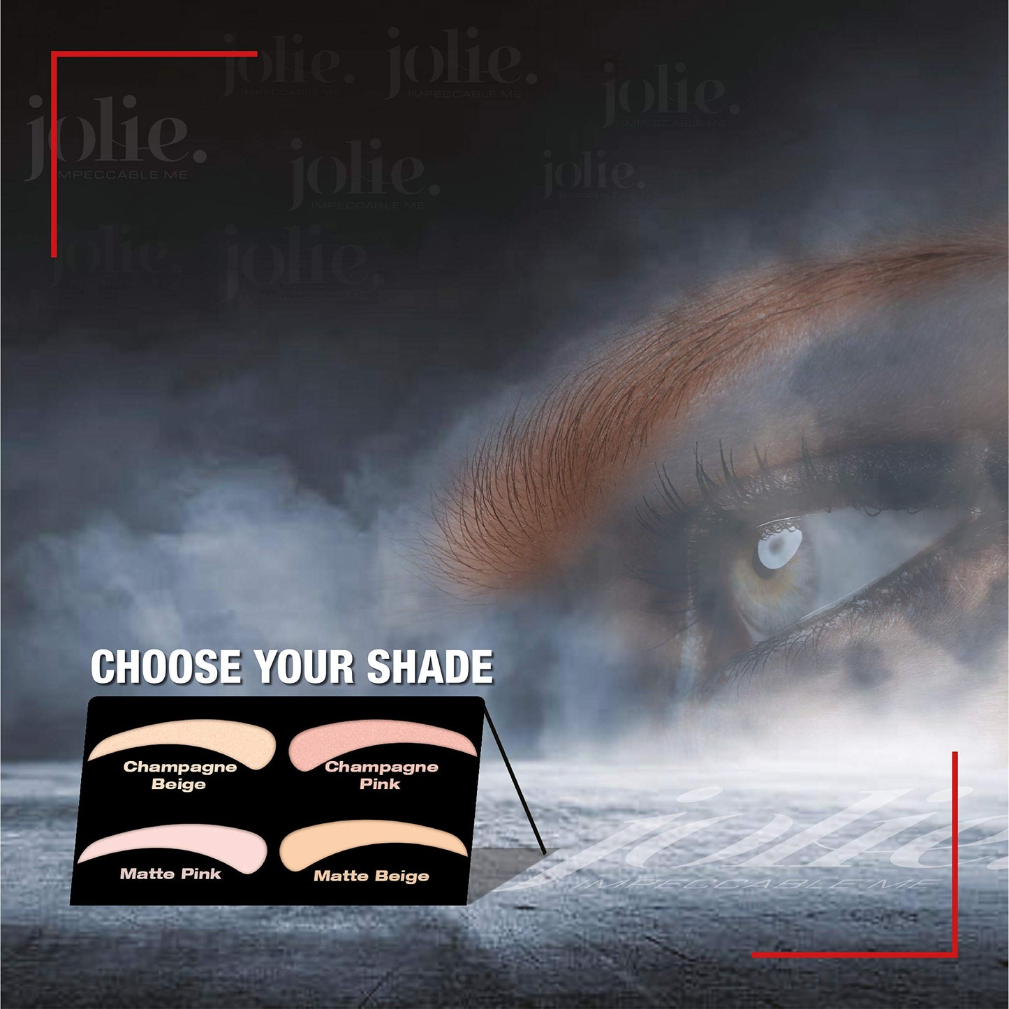 Jolie Eyebrow Perfecting Brightener & Highlighter, Creamy Self Sharpening Crayon Stick, Satin Finish (Champagne Beige) Beauty & Personal Care JOLIE. IMPECCABLE ME