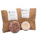Redeem Soap Company Moroccan Argan Shampoo Bar and Conditioner Bar Set - Made in USA - 3oz Shampoo + 1oz Conditioner - Zero Waste, Plastic-Free Beauty & Personal Care Redeem Soap Company