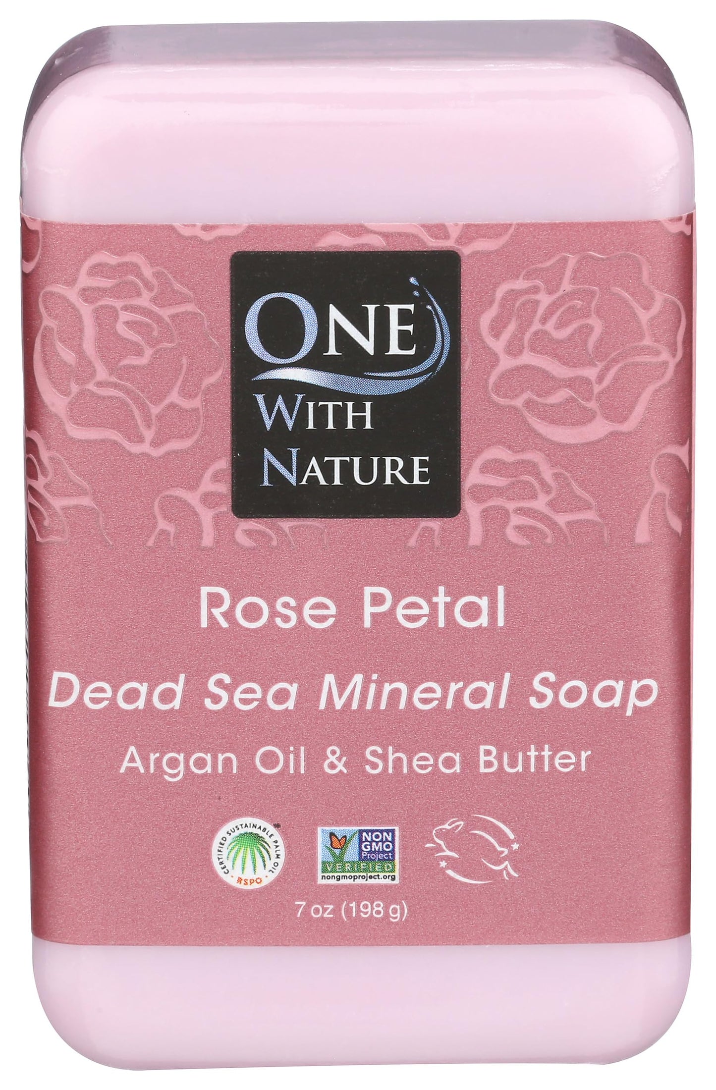 One With Nature, Soap Rose Petal, 7 Ounce Beauty & Personal Care One With Nature