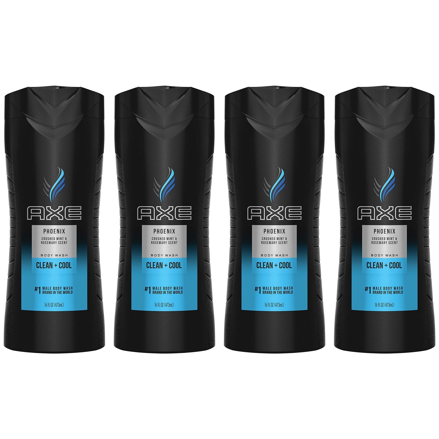 AXE Phoenix Body Wash for Men 16 Fl Oz (Pack of 4) (Packaging may vary) Beauty & Personal Care AXE