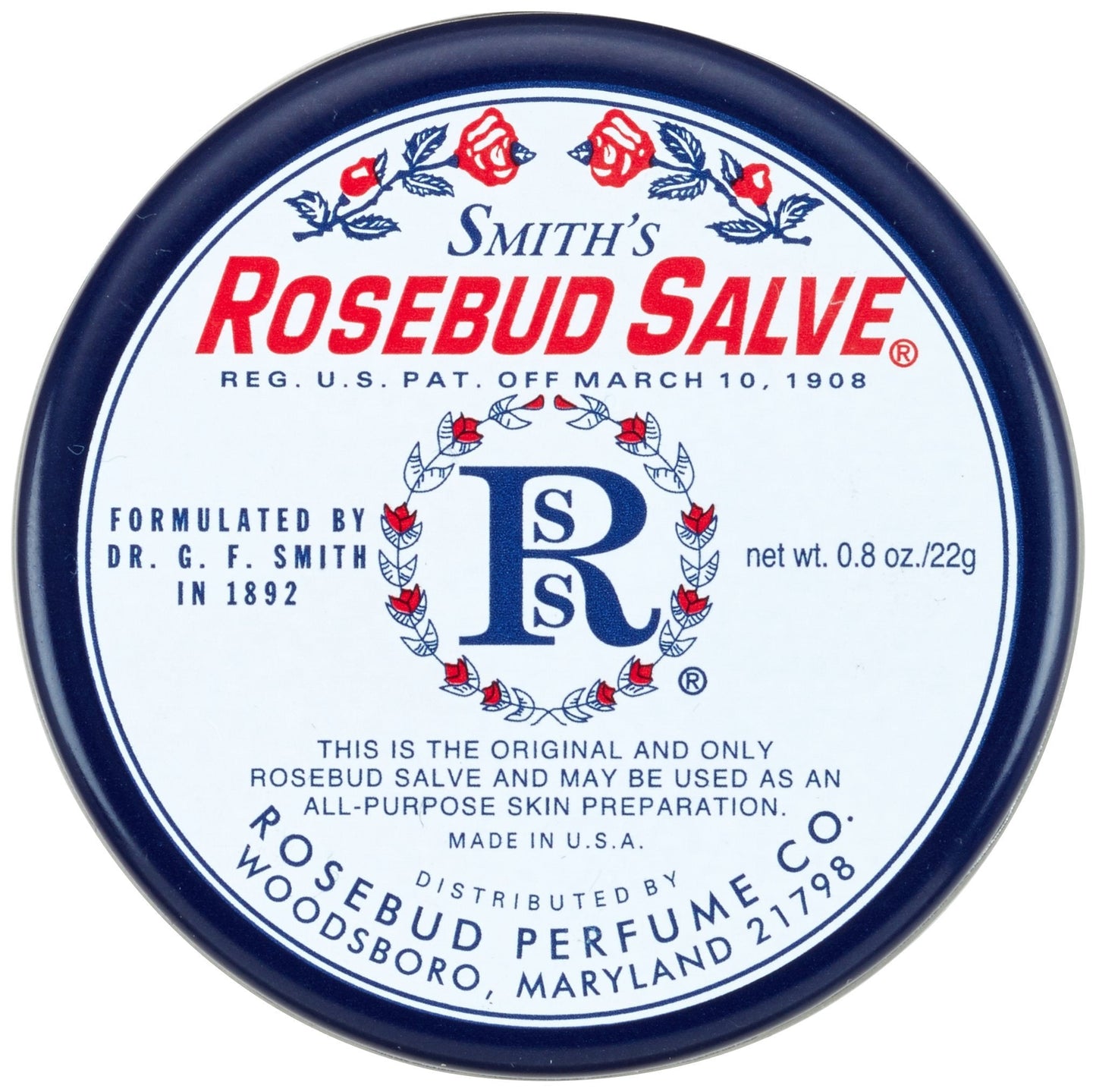 Rosebud Salve Tin, .8 Ounce Beauty & Personal Care ROSEBUD SALVE