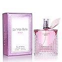 La Vida Bella Roses for Women Eau De Parfum - Floral Amber Fragrance that Combines Top Notes of Raspberry, Pink Pepper & Bergamot - Sugary Rush Beauty & Personal Care URBAN COLLECTION