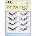 Ardell Winks Be Yourself Lashes - Wish Style, Black Strip Lashes for Dramatic Doll Eye Effect, Full Volume, Natural Look False Eyelashes, 4-Pack Beauty & Personal Care Ardell