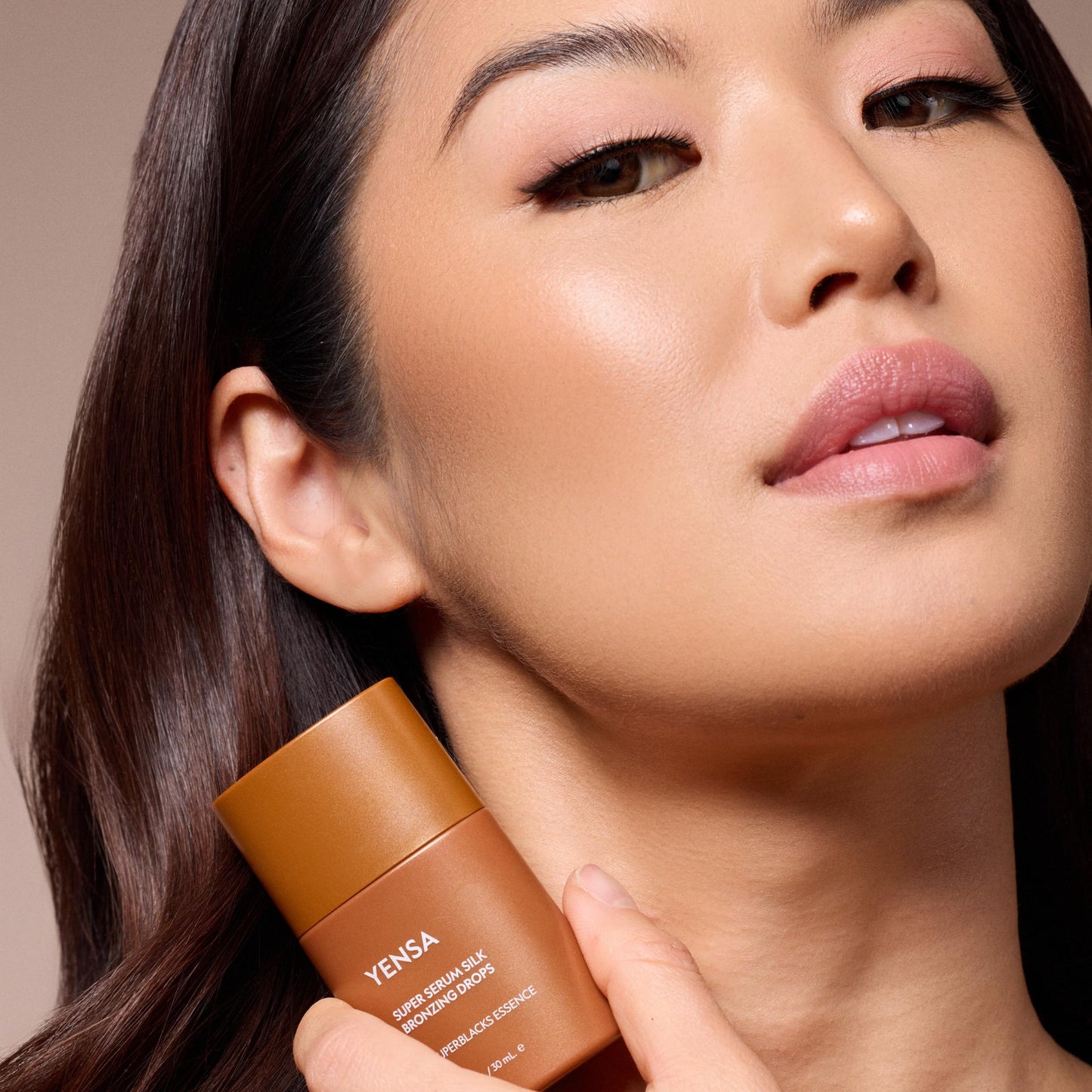 YENSA Super Serum Silk Bronzing Drops for Face - Liquid Bronzer Drops Enriched with Bakuchiol, Ferulic Acid & Super Oils - Hydrates & Nourishes with a Beauty & Personal Care YENSA