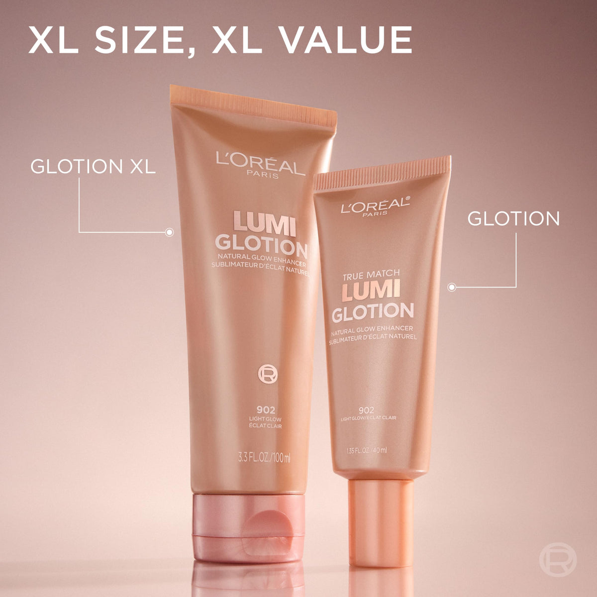 L'Oreal Paris Makeup True Match Lumi Glotion XL, Natural Glow Enhancer, Illuminator, Highlighter, Bronzing Drops For a Sun-Kissed Glow for Face